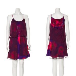 Timo Weiland Abstract Print Mini Dress Sz 6 NWT